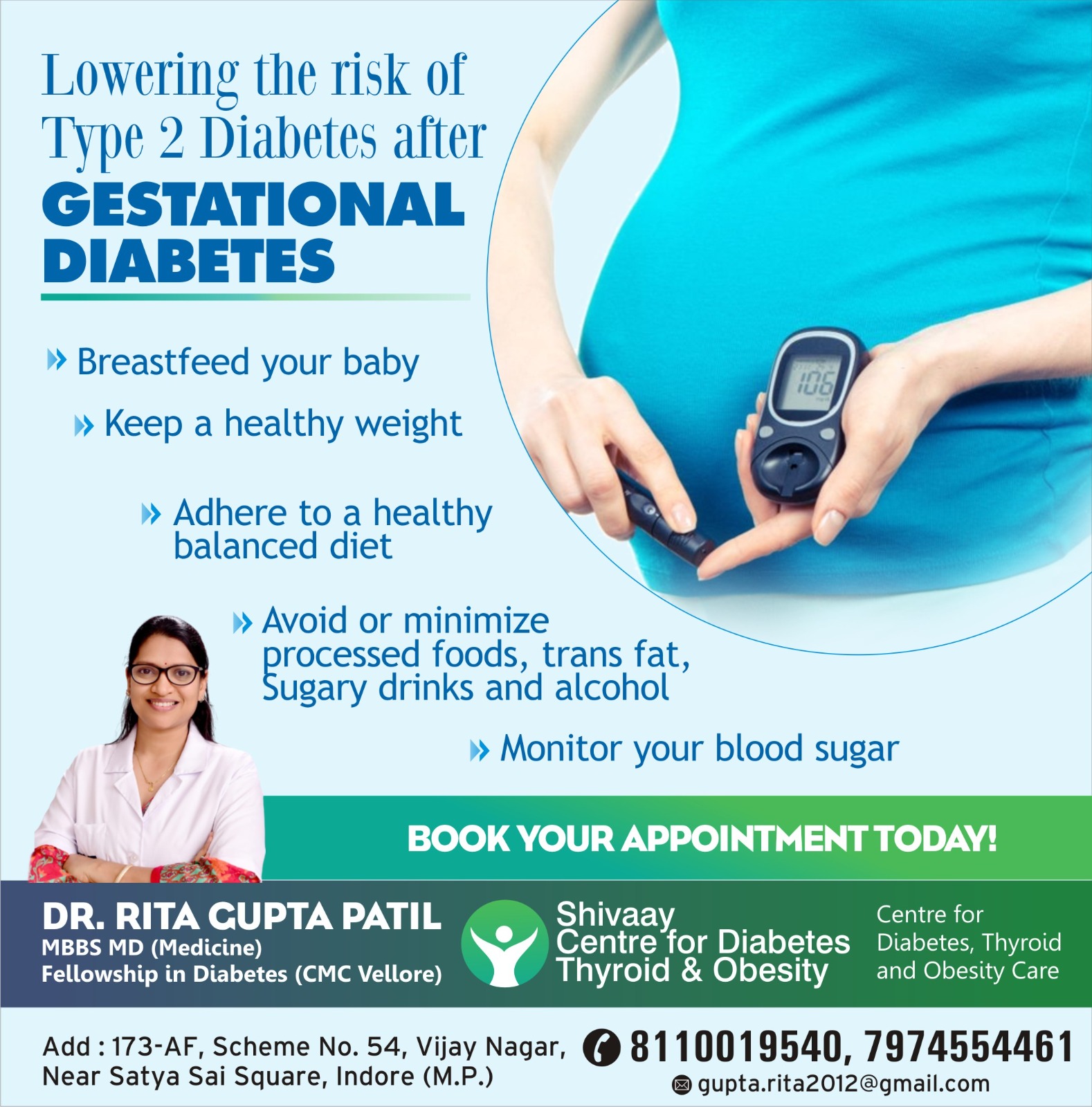 Best Doctor for Gestational Diabetes Treatment in Indore
